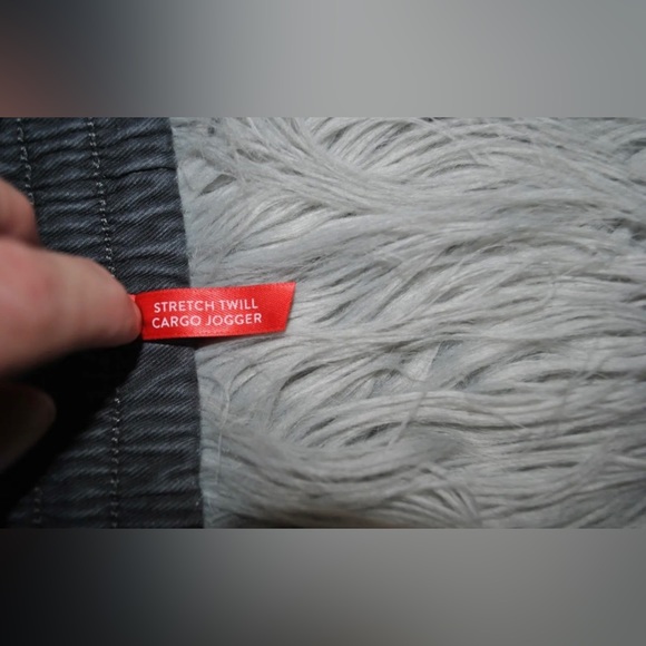 SPANX Stretch Twill Cargo Jogger Dark Gray/Charcoal Size M Womens - Picture 8 of 8